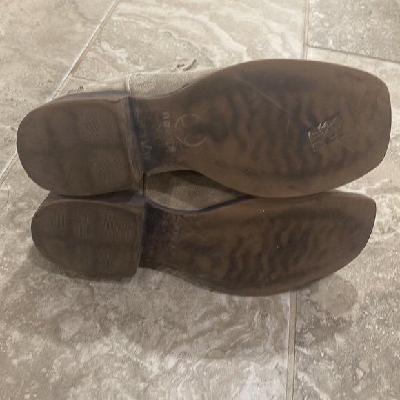 Roper Womens 09-021-1903-1656 Faux Leather Square Toe Tan Size 9.5 - Picture 6 of 10